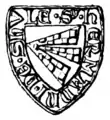 Siegel des Hermann de Zülen, Knappe 1324