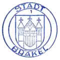 Heutiges Dienstsiegel der Stadt