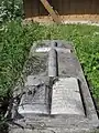 Einer der ältesten Grabsteine derer von Sielecki im alten Friedhof