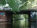 Sierichstraßenbrücke, im Hintergrund die Dorotheenstraßenbrücke
