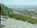 Blick in die südlichen Küstenvorländer