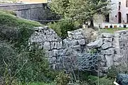 Die ehemalige Römerbrücke Ponte dei Pietroni (Ponte Etrusco)