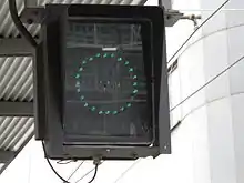 Lichtsignal Zp&nbsp;9 (grüner Ring)