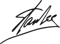 Unterschrift von Stan Lee