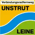Logo des Unstrut-Leine-Radweges