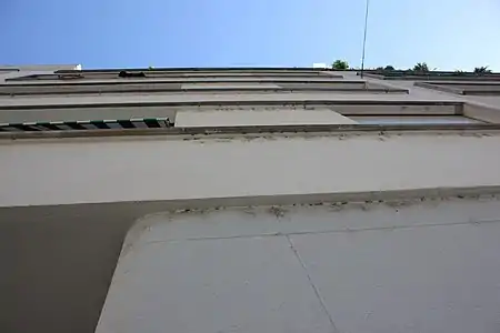 Versatz EG/OG sowie Fenstergesimse