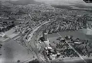 Getreidesilo beim Bahnhof, 1963