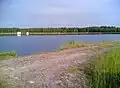 Silvola Reservoir, am Tunnelende.