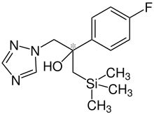 Strukturformel von Simeconazole