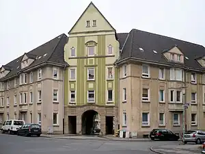 Simson-Block an der Keplerstraße/Ecke Simsonstraße als einzig erhaltenes geschlossenes Viertel (2009)