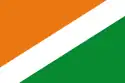 Flagge des Ortes Sint Maartensdijk