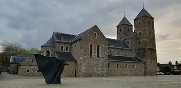 Susteren, Basilika Sint-Amelbergabasiliek, Abteikirche der Abtei Susteren