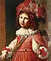 Porträt des Vincenzo Ferdinando Ranuzzi als Amor