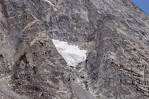 Falling Ice Glacier