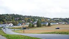 Blick auf Skjeberg