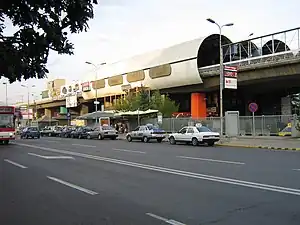 Bahnhof Skopje von Westen (2006)
