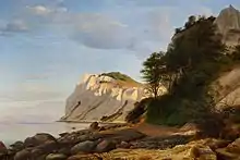 Parti fra Møns Klint (1852), Peter Christian Skovgaard (1817–1875)