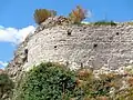 Burgruine Turina oberhalb der Stadt