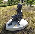 „Lauscher“ (1986) (Bronze, 80 cm)