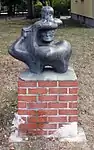 Mutter mit Kind, 1974, Berlin-Pankow