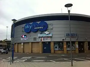 Die SkyDome Arena in Coventry (2011)