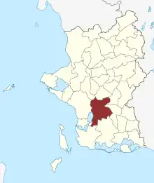 Lage des Eggeslevmagle Sogn in der Slagelse Kommune