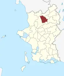 Lage des Nørrevang Sogn in der Slagelse Kommune