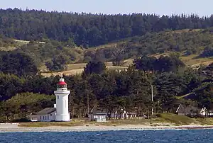Sletterhage Leuchtturm.