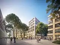 Smíchov City, Visualisierung 11 – Bürocampus