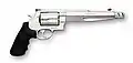 Modellvariante des S&W Performance Center mit Mündungsbremse statt Kompensator