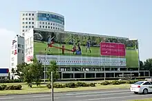 Bürogebäudekomplex an der Kreuzung Sikorskiego