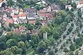 Wall mit vorgelagerter Gräfte im Bereich Ulrichertor
