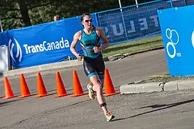 Sofie Hooghe beim ITU World Triathlon Grand Final Edmonton, 2014