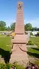 Denkmal im Friedhof Hundheim