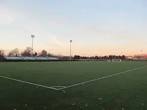 Das Soldiers Field Soccer Stadium im Januar 2012