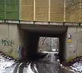 Unterführung der Viehbachtalstraße bei Waardt
