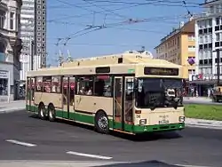 Der Solinger Typ MAN SL&nbsp;172&nbsp;HO nutzt Teile des Standard­bus&nbsp;II