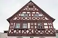 Fachwerkgiebel des Schultheißenhauses