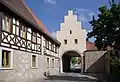 Würzburger Tor, Stadtseite