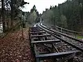 Sonder-Haltepunkt Hüttengrund nach dem Pobershauer Bergfest (2019)