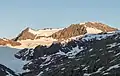 Sonklarspitze (rechts) 2014 von Osten ohne Firngipfel