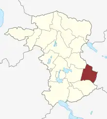 Lage des Fjenneslev Sogn in der Sorø Kommune