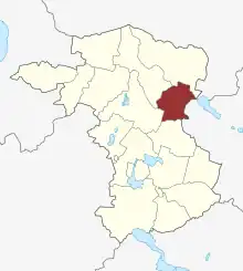 Lage des Kirke Flinterup Sogn in der Sorø Kommune