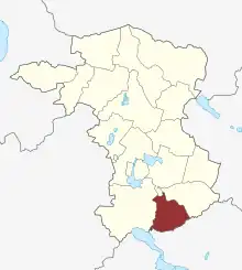 Lage des Vester Broby Sogn in der Sorø Kommune