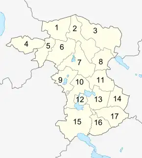 Kirchspiele der Kommune