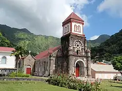 Die Kirche von Soufrière