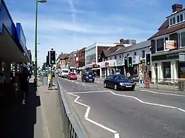 Innenstadt von Haywards Heath