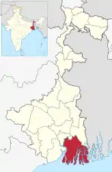 Lagekarte des Distrikts
