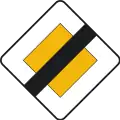 R-4Ende der Vorfahrtstraße