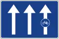 S-64bRadfahrstreifen oder Radweg auf der Fahrbahn